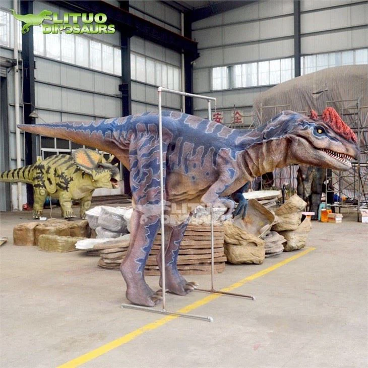 4Walking Dinosaur Cosume Dilophosaurus(001)