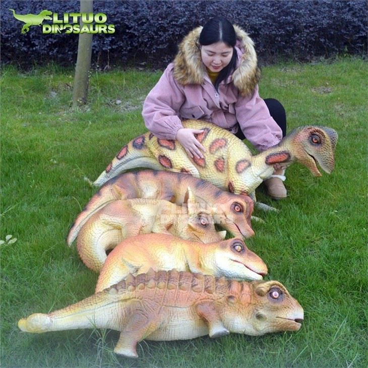 3Oviraptor Dinosaur Hand Puppet(001)