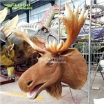 Animatronická losia hlava