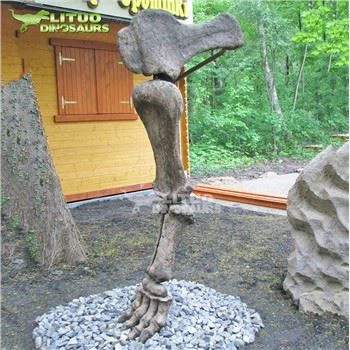 Fosília kosti nohy dinosaura